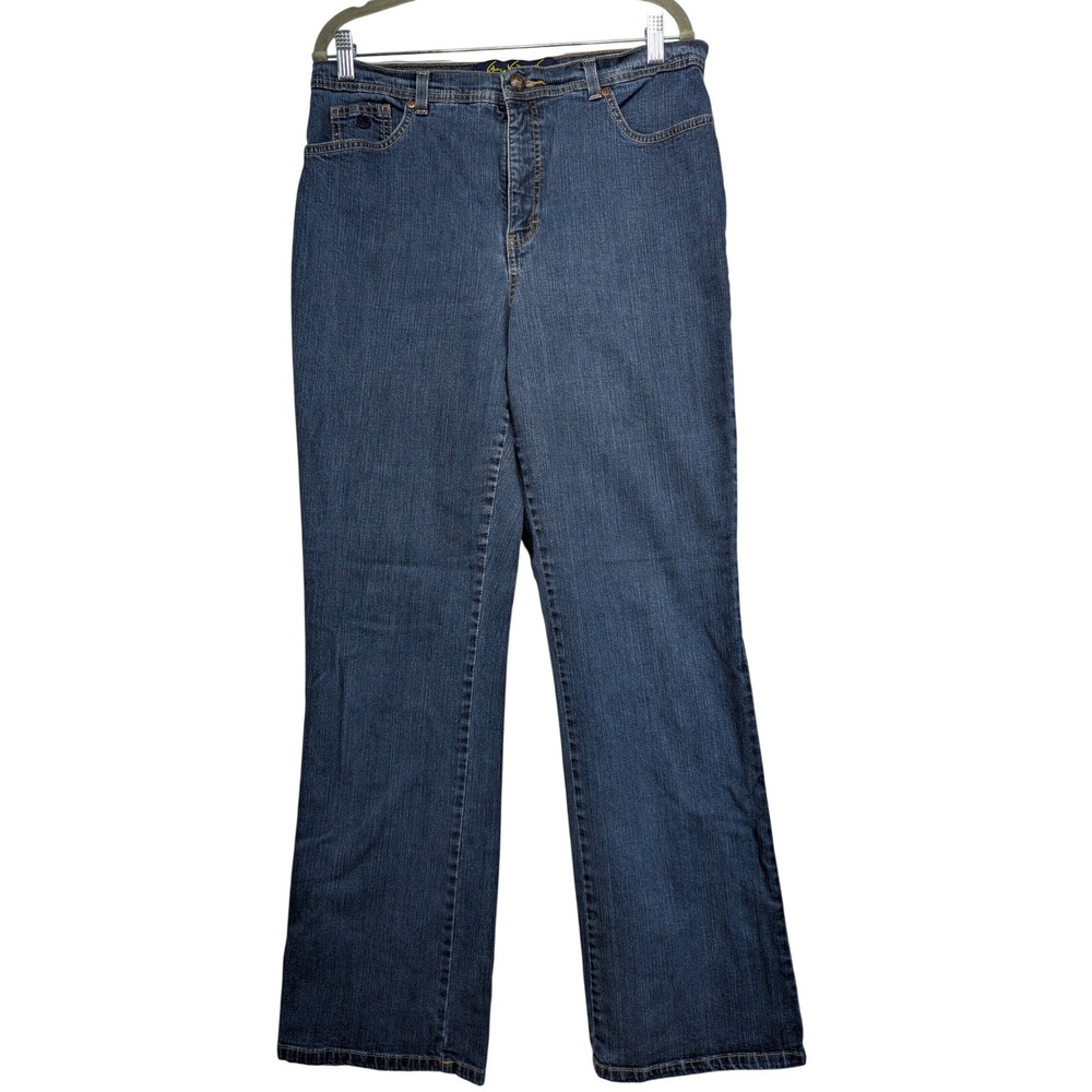 Gloria‎ Vanderbilt The Perfect Fit Average M Gena Wash Bootcut Jeans Women's 14